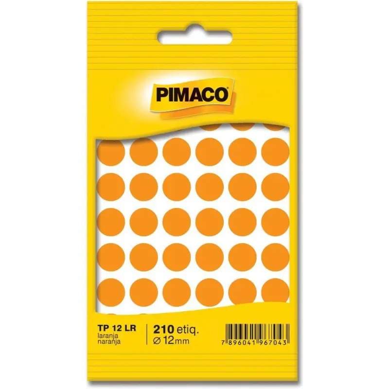 ETIQUETA BOLINHA PIMACO TP-12